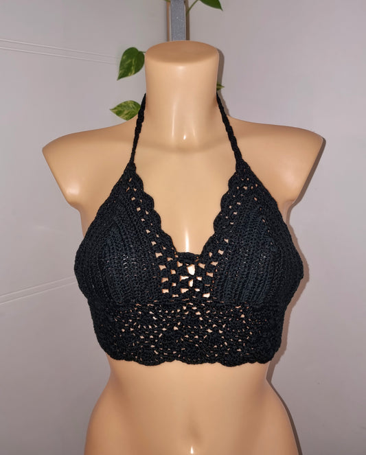 Crop top en maille