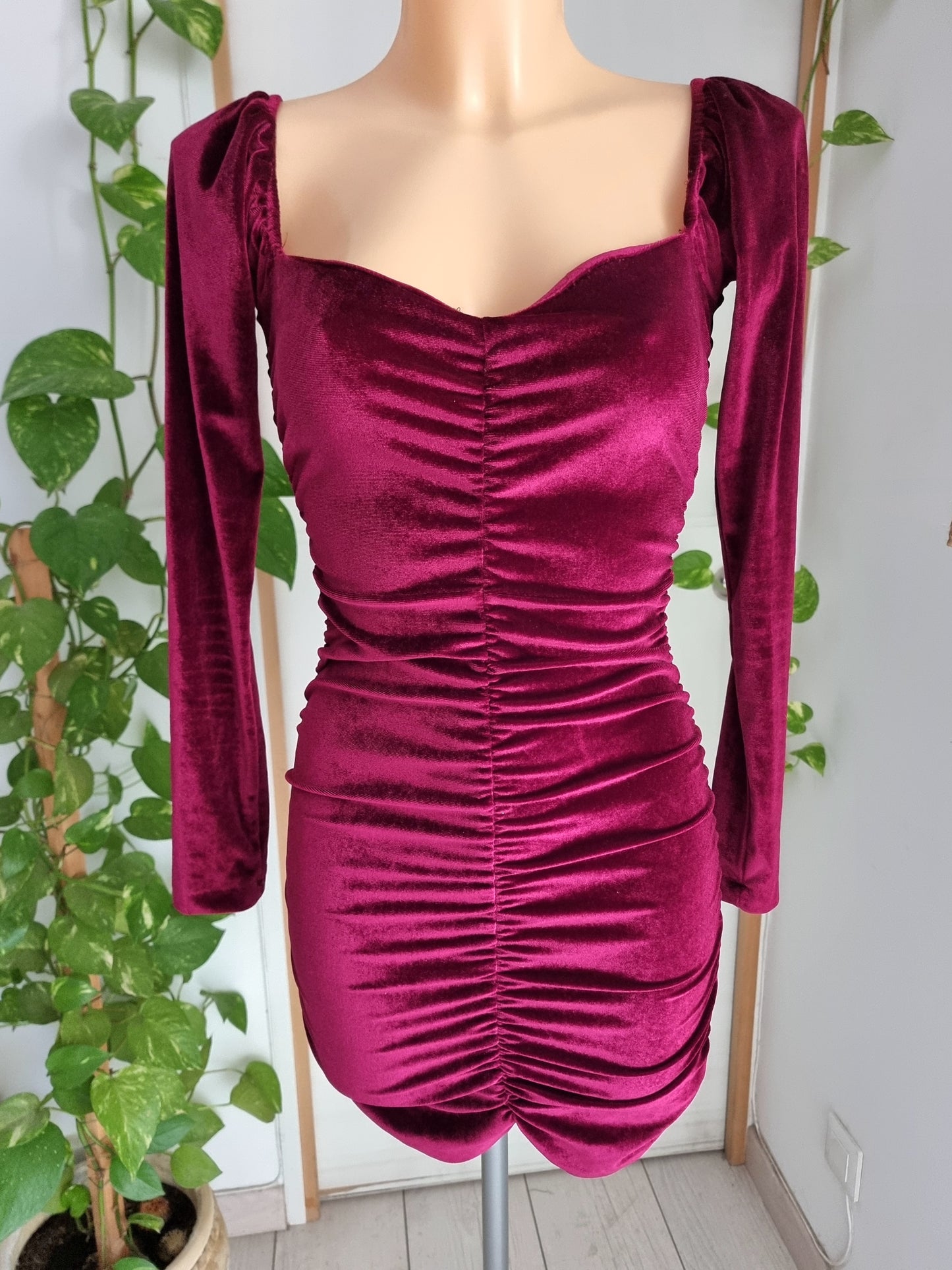 Robe en velours