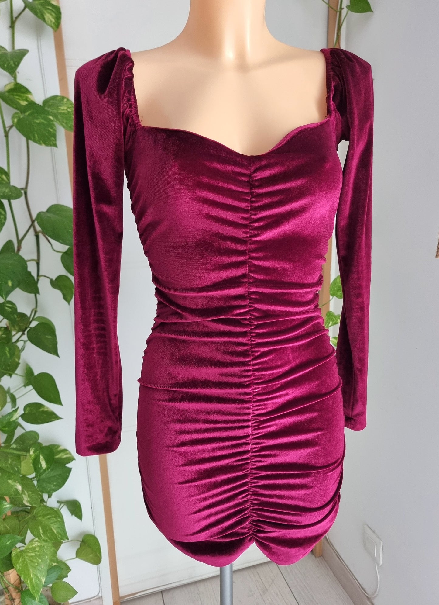 Robe en velours