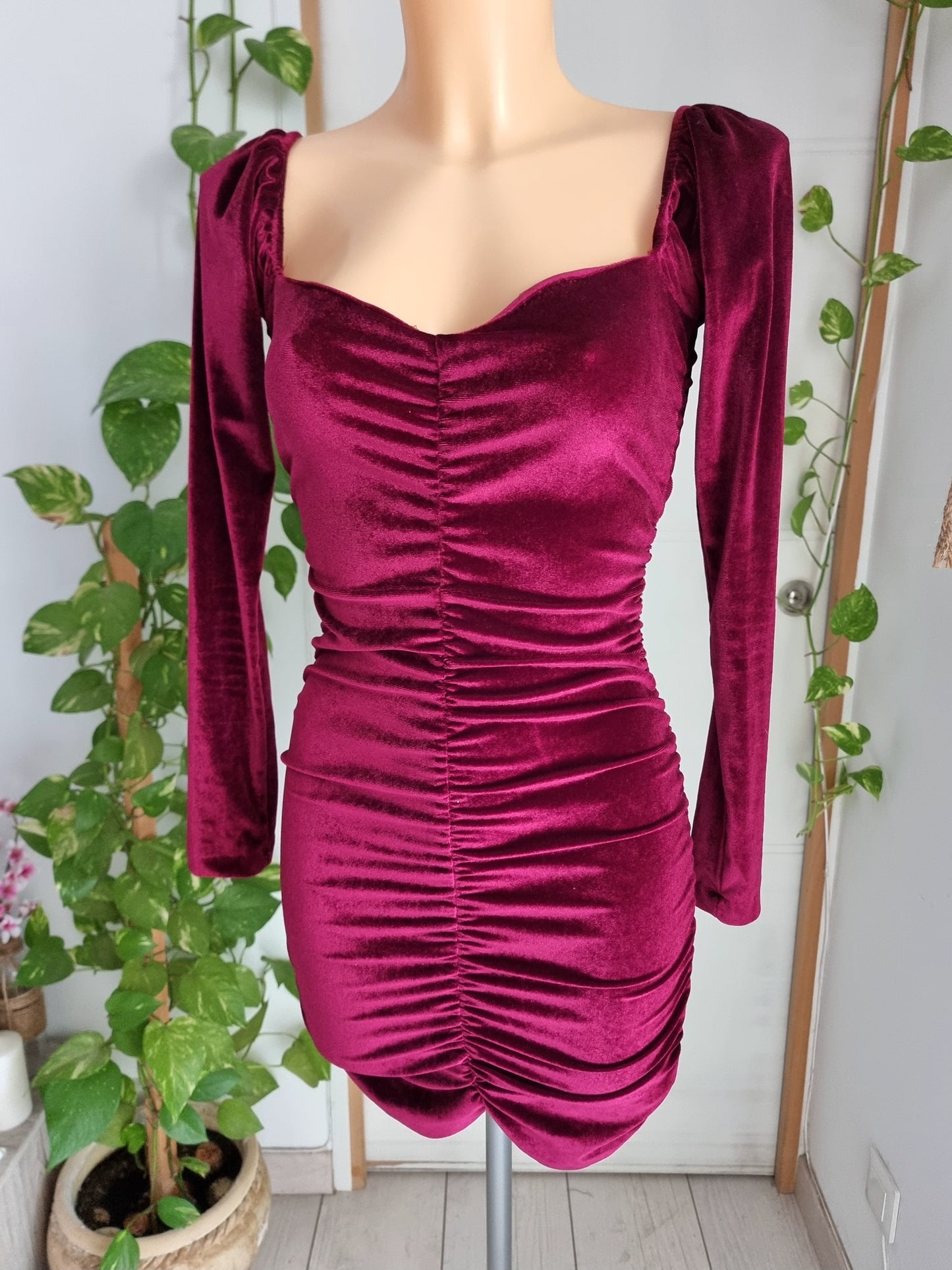 Robe en velours