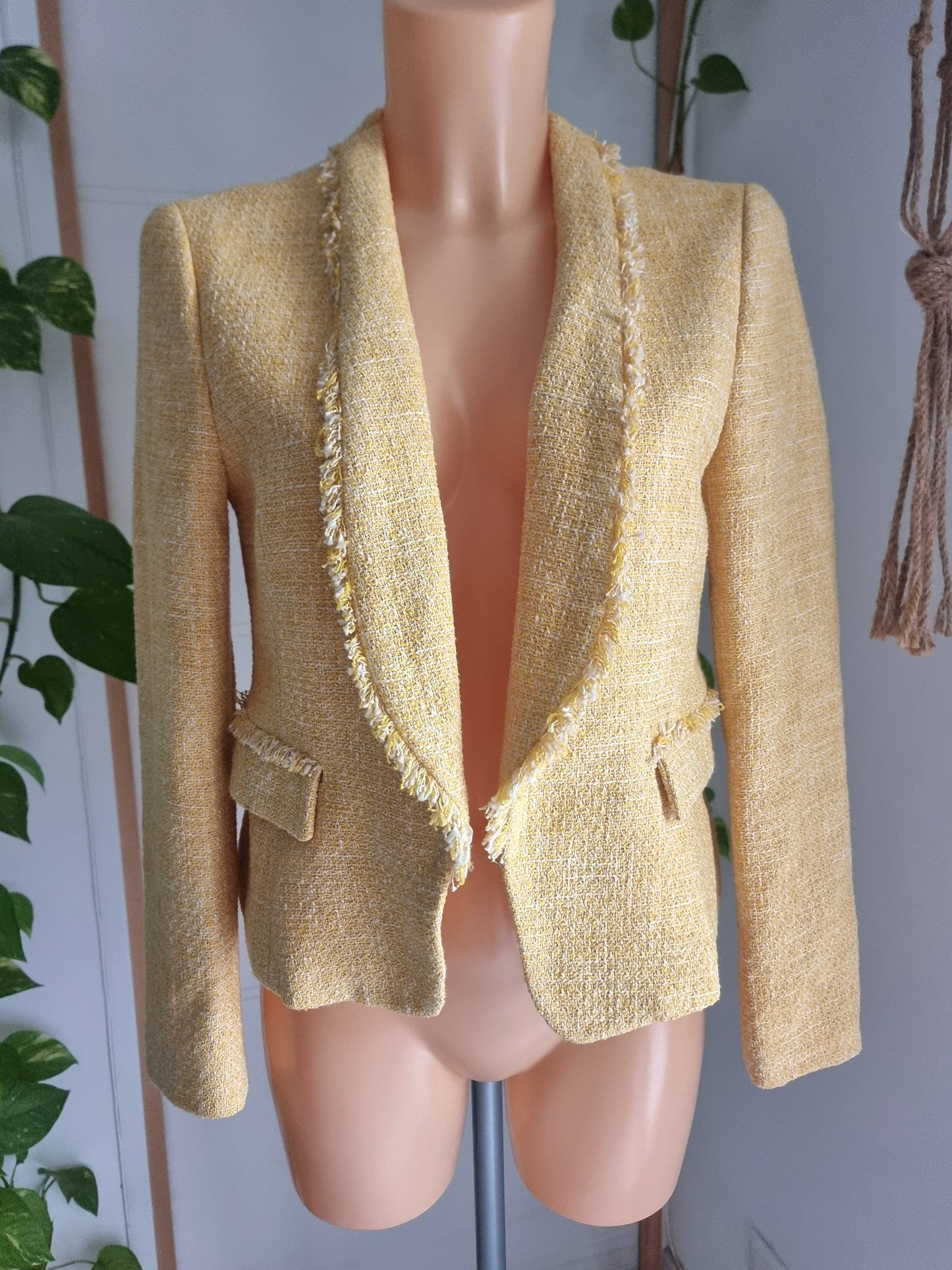 Veste blazer tweed