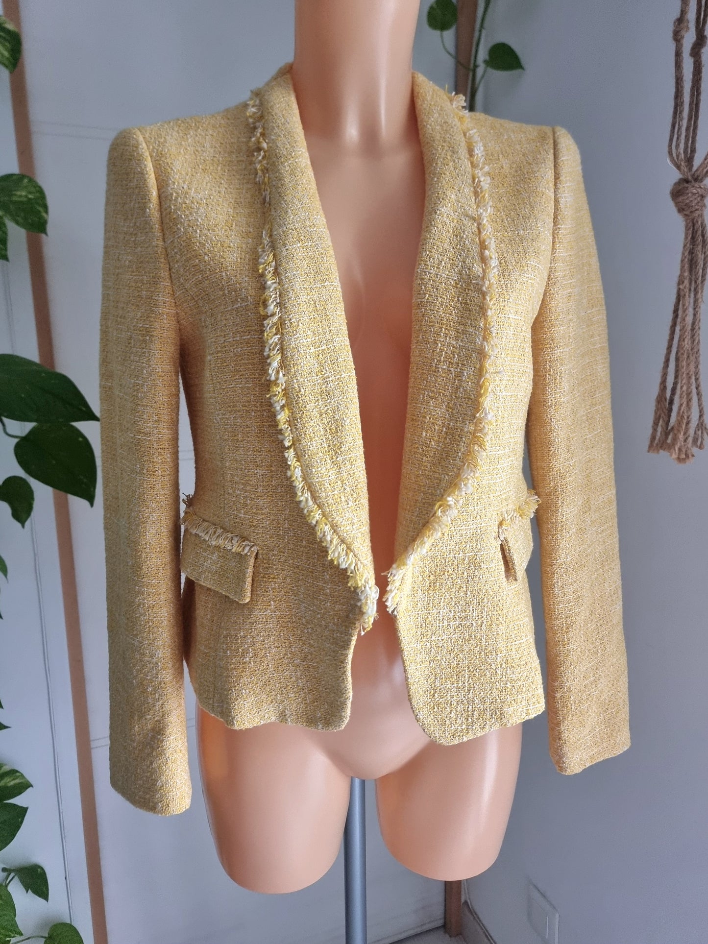 Veste blazer tweed