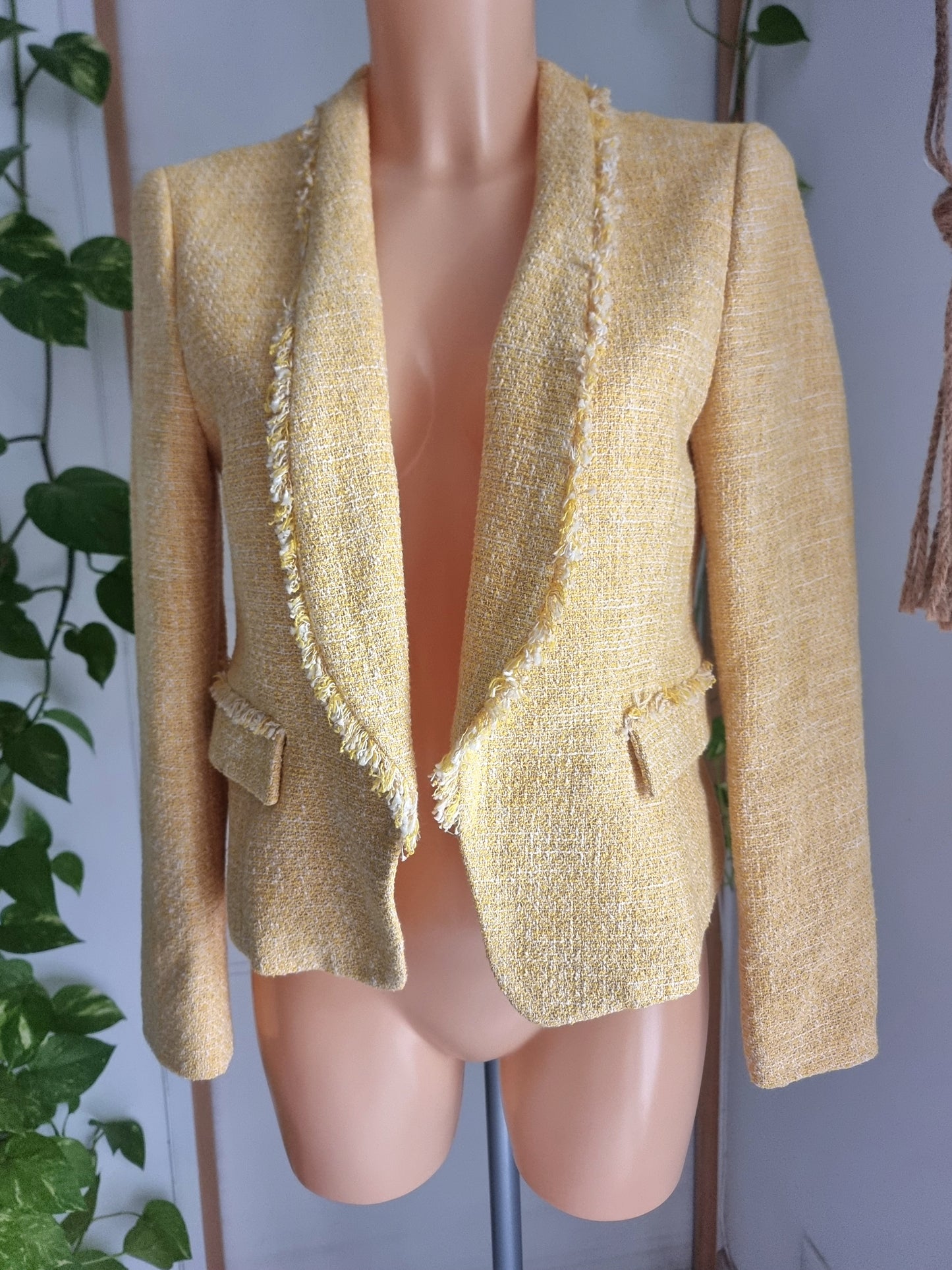 Veste blazer tweed