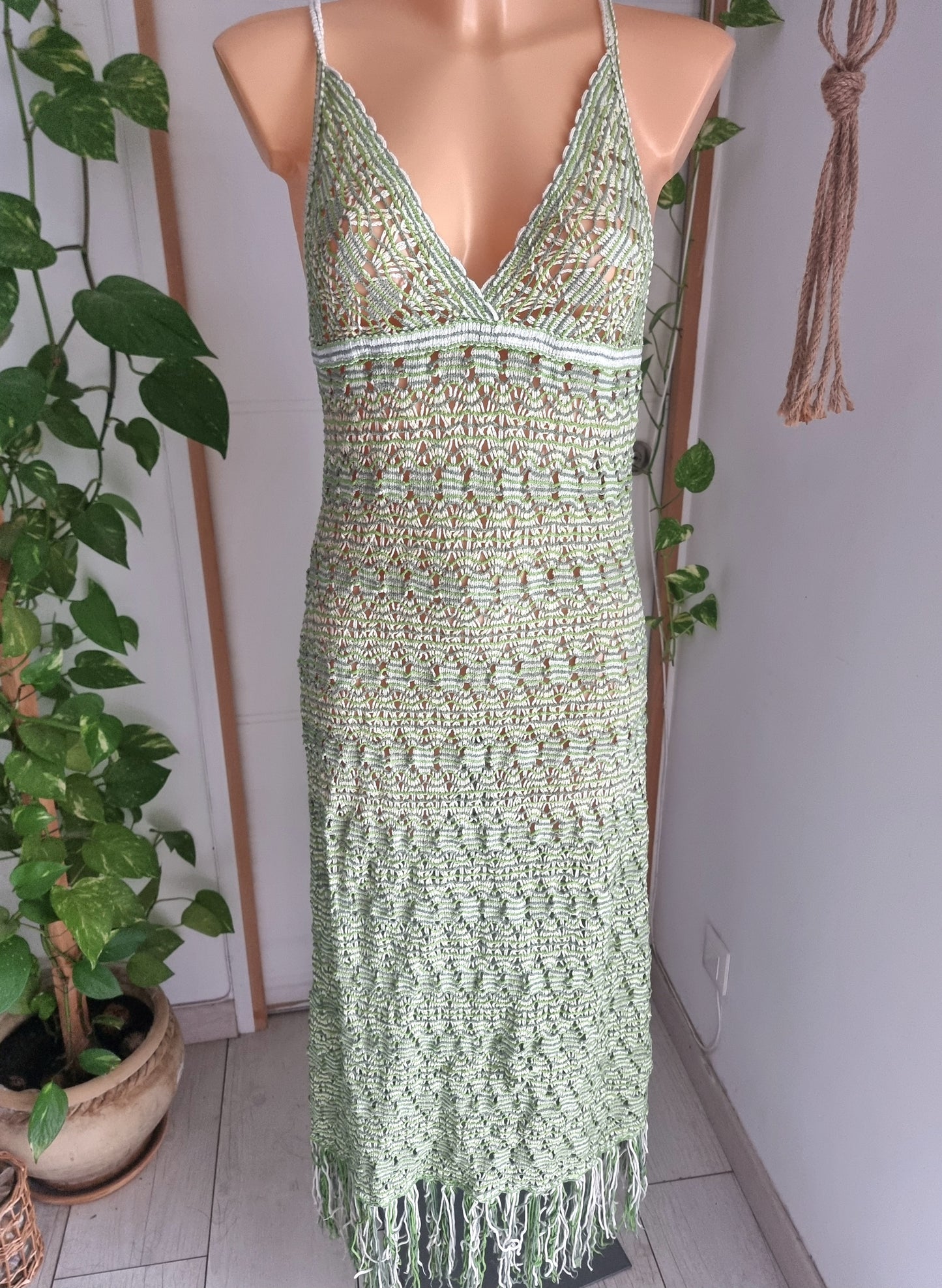 Robe crochet Zara