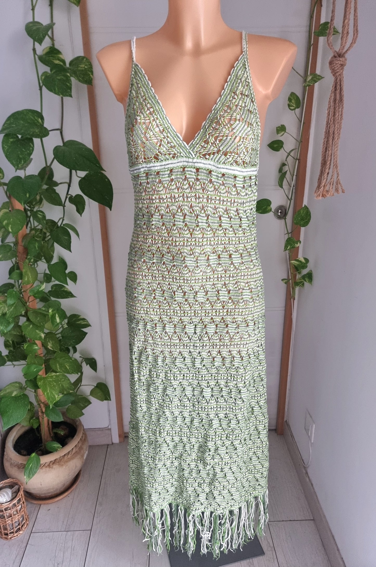 Robe crochet Zara