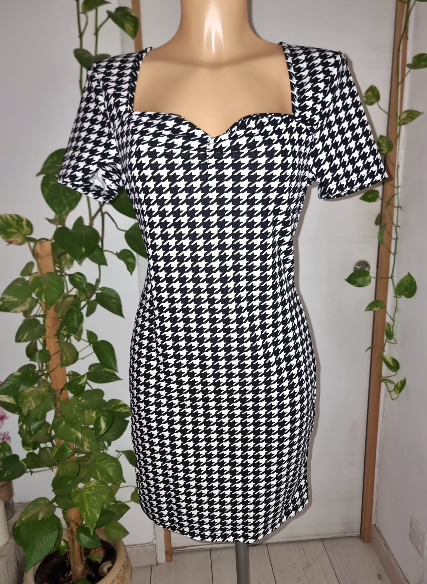 Robe pied de poule