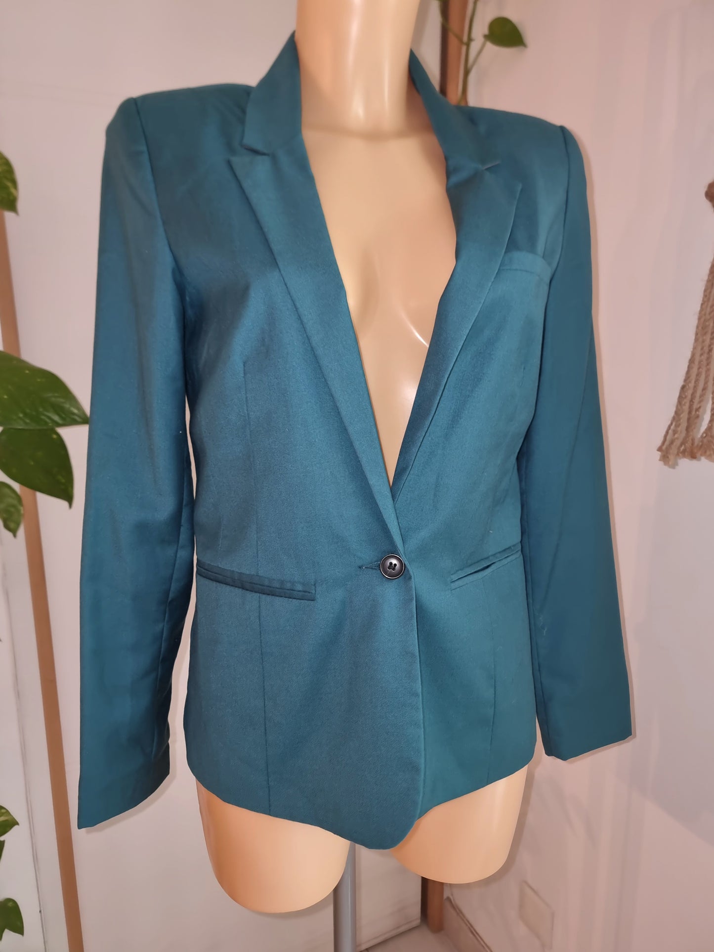 Veste blazer verte